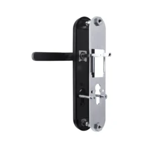 Фурнітура захисна ROSTEX UNIVERSAL PLUS R mov-mov DIN PLATE 85 мм Фарба чорна 38-55 мм 3 клас BLACK. Купити Фурнітуру захисну ROSTEX UNIVERSAL PLUS