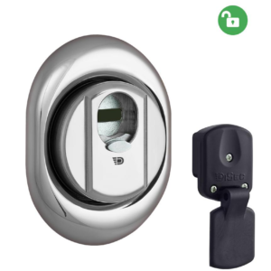 Протектор DISEC MAGNETIC 4G 4G2MB DIN OVAL 25мм Хром полірований 3 клас C 3KEY KM0P47