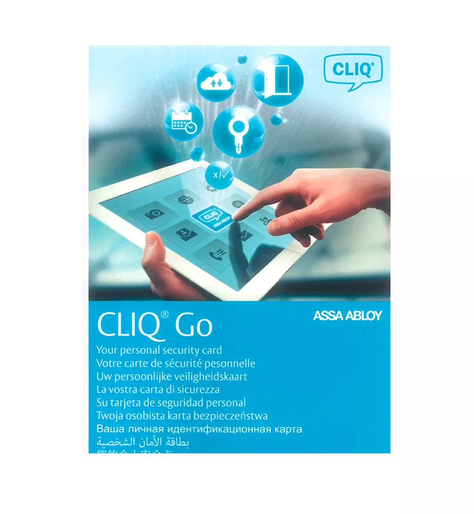 Електромеханічний циліндр Ikon Cliq Go ключ-ключ