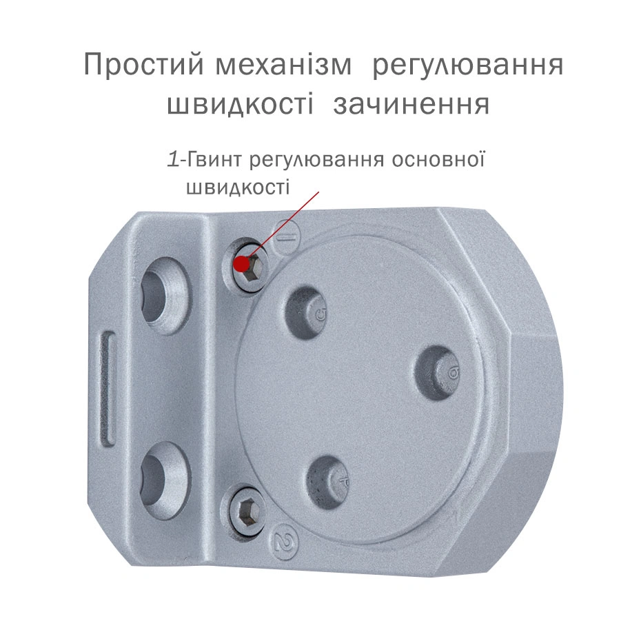 Дотягувач дверей RYOBI серії 3550 модель DS-3550P (Японія) накладного типу – призначений для керування великими зовнішніми та внутрішніми дверима. Замовити