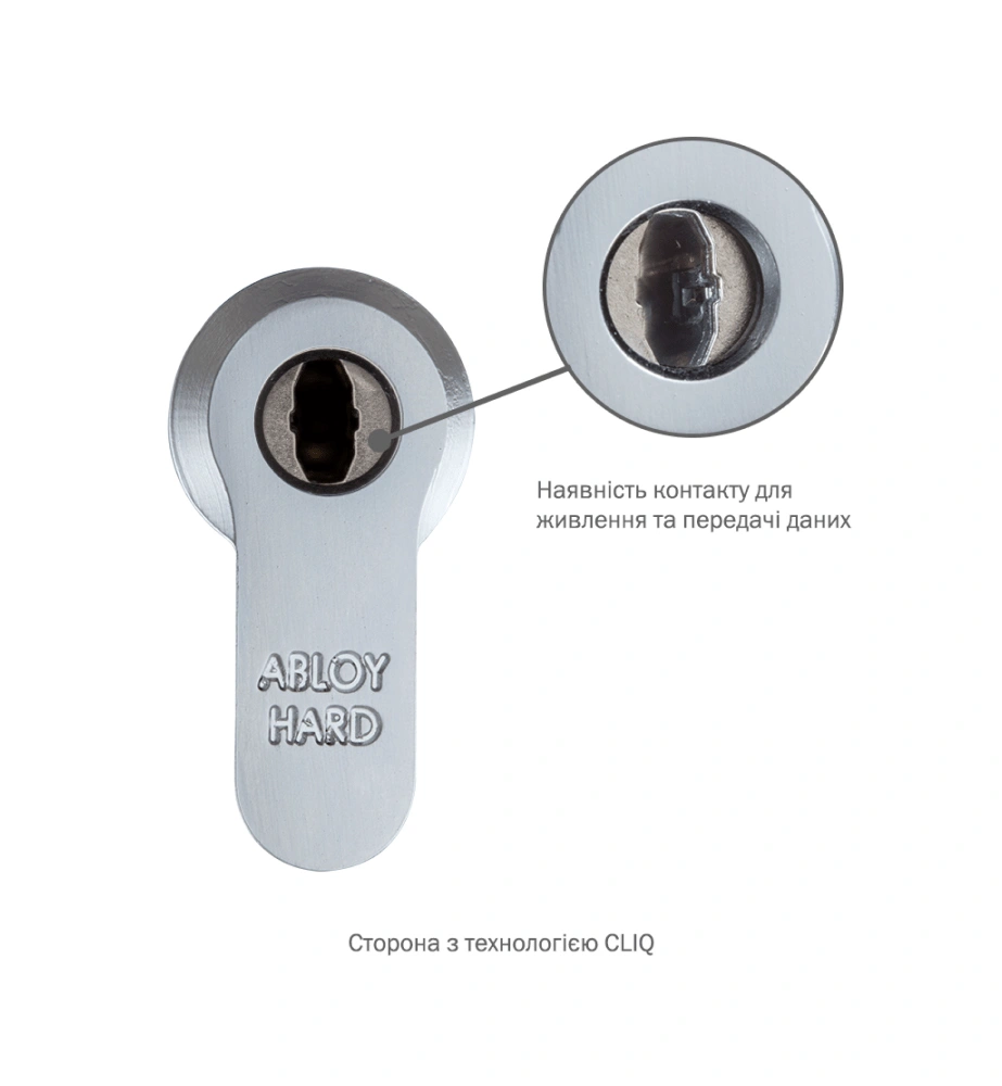 Електромеханічний циліндр Abloy Protec2 Cliq CY333 ключ-тумблер