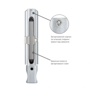 Електромеханічний циліндр Abloy Protec2 Cliq CY333 ключ-тумблер